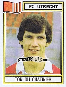 Sticker Ton du Chatinier - Voetbal 1982-1983 n. 300 - Panini