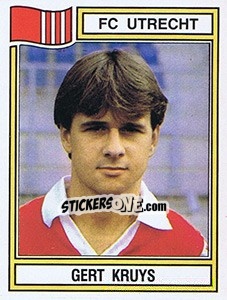 Cromo Gert Kruys - Voetbal 1982-1983 - Panini