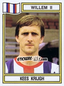 Sticker Kees Krijgh - Voetbal 1982-1983 - Panini
