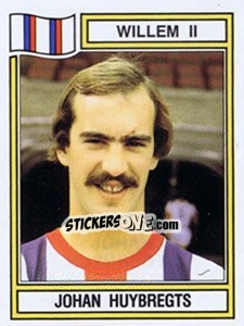 Sticker Johan Huybregts - Voetbal 1982-1983 - Panini