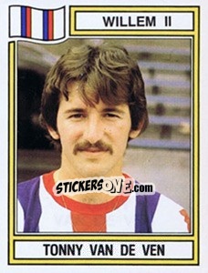 Sticker Tonny van de Ven - Voetbal 1982-1983 - Panini
