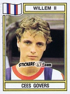 Sticker Cees Govers - Voetbal 1982-1983 - Panini