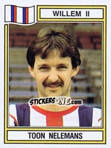 Sticker Toon Nelemans - Voetbal 1982-1983 - Panini