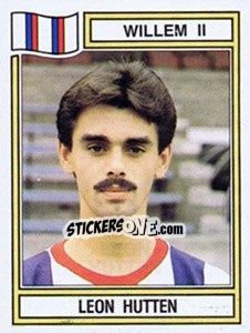 Sticker Leon Hutten - Voetbal 1982-1983 - Panini