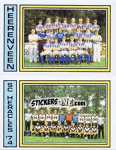 Sticker Team Heerenveen / Team SC Heracles '74 - Voetbal 1982-1983 n. 332 - Panini