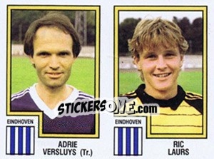 Sticker Adrie Versluys / Ric Laurs - Voetbal 1982-1983 n. 373 - Panini