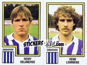 Figurina Remy Reijnierse / Henk Lemmens - Voetbal 1982-1983 - Panini