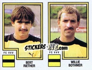 Cromo Bert Riether / Willie Bothmer