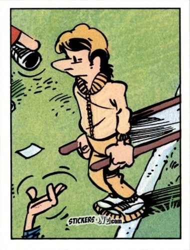 Sticker Figurina P24 - Voetbal 1987-1988 n. P24 - Panini