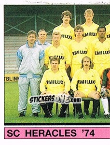 Sticker Team - Voetbal 1987-1988 - Panini