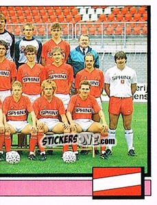 Sticker Team - Voetbal 1987-1988 - Panini