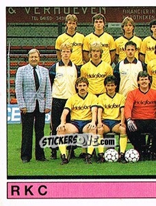 Figurina Team - Voetbal 1987-1988 n. 370 - Panini