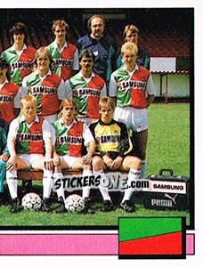 Sticker Team - Voetbal 1987-1988 - Panini