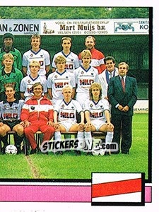 Sticker Team - Voetbal 1987-1988 n. 377 - Panini