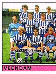 Sticker Team - Voetbal 1987-1988 - Panini