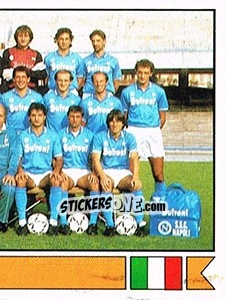 Sticker Team - Voetbal 1987-1988 - Panini