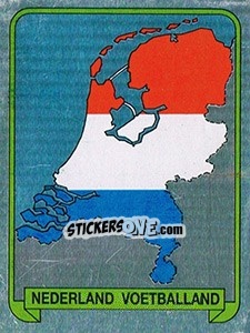 Figurina Map - Voetbal 1987-1988 n. 1 - Panini