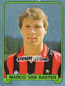 Sticker Marco van Basten - Voetbal 1987-1988 n. 4 - Panini