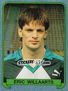 Sticker Eric Willaarts - Voetbal 1987-1988 - Panini