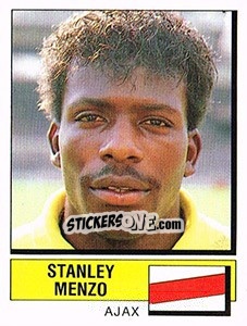 Sticker Stanley Menzo - Voetbal 1987-1988 n. 9 - Panini