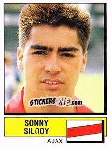 Sticker Sonny Silooy - Voetbal 1987-1988 n. 10 - Panini