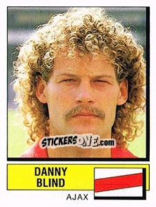 Sticker Danny Blind - Voetbal 1987-1988 - Panini