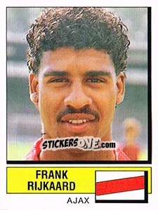 Sticker Frank Rijkaard - Voetbal 1987-1988 n. 13 - Panini