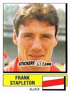 Sticker Frank Stapleton - Voetbal 1987-1988 - Panini