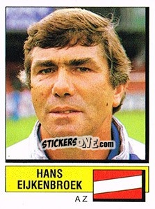 Sticker Hans Eijkenbroek - Voetbal 1987-1988 n. 26 - Panini