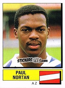 Sticker Paul Nortan - Voetbal 1987-1988 n. 33 - Panini