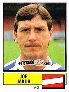 Sticker Joe Jakub - Voetbal 1987-1988 n. 36 - Panini