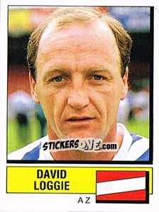 Sticker David Loggie - Voetbal 1987-1988 n. 40 - Panini
