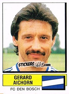 Sticker Gerard Aichorn - Voetbal 1987-1988 - Panini