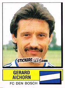 Sticker Gerard Aichorn - Voetbal 1987-1988 n. 49 - Panini