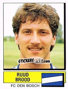 Sticker Ruud Brood - Voetbal 1987-1988 n. 51 - Panini