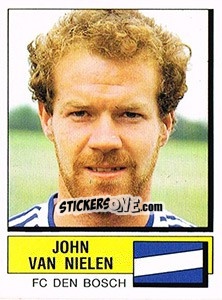 Sticker John van Nielen - Voetbal 1987-1988 - Panini