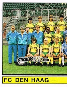 Figurina Team - Voetbal 1987-1988 - Panini