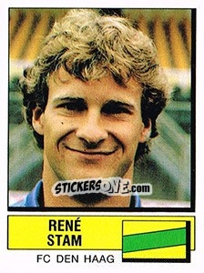 Cromo Rene Stam - Voetbal 1987-1988 n. 63 - Panini