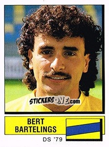 Sticker Bert Bartelings - Voetbal 1987-1988 - Panini
