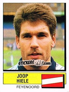 Sticker Joop Hiele - Voetbal 1987-1988 n. 99 - Panini