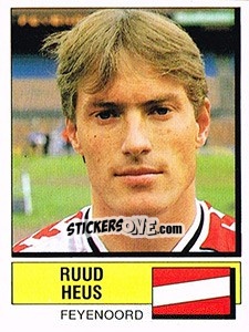 Cromo Ruud Heus - Voetbal 1987-1988 n. 105 - Panini