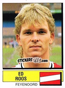 Sticker Ed Roos - Voetbal 1987-1988 n. 110 - Panini
