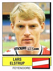Figurina Lars Elstrup - Voetbal 1987-1988 - Panini