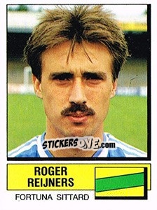Sticker Roger Reijners - Voetbal 1987-1988 - Panini