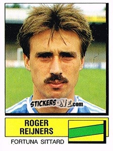 Figurina Roger Reijners - Voetbal 1987-1988 - Panini