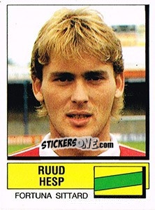 Cromo Ruud Hesp - Voetbal 1987-1988 - Panini