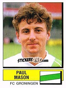 Sticker Paul Mason - Voetbal 1987-1988 - Panini