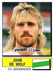 Cromo John de Wolf - Voetbal 1987-1988 - Panini