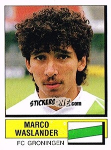 Sticker Marco Waslander - Voetbal 1987-1988 n. 141 - Panini