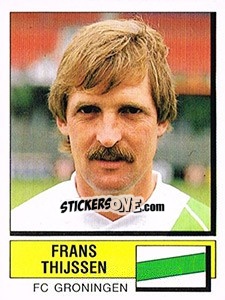Figurina Frans Thijssen - Voetbal 1987-1988 - Panini